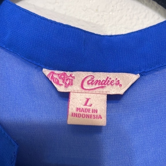 Candie’s Blouse size L - Picture 2 of 4